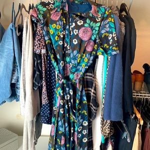 Jcrew size 4 midi dress